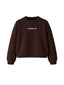 (PRE-VENTA) SWEATER KADENCLUB CAFÉ - CHALECO DE ALGODÓN OVERSIZE BORDADO