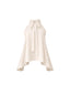 TOP HALTER BLANCO - ESTILO CAPA CON AMARRAS