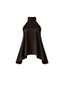 TOP HALTER CAFÉ - ESTILO CAPA CON AMARRAS