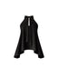 TOP HALTER NEGRO - ESTILO CAPA CON AMARRAS